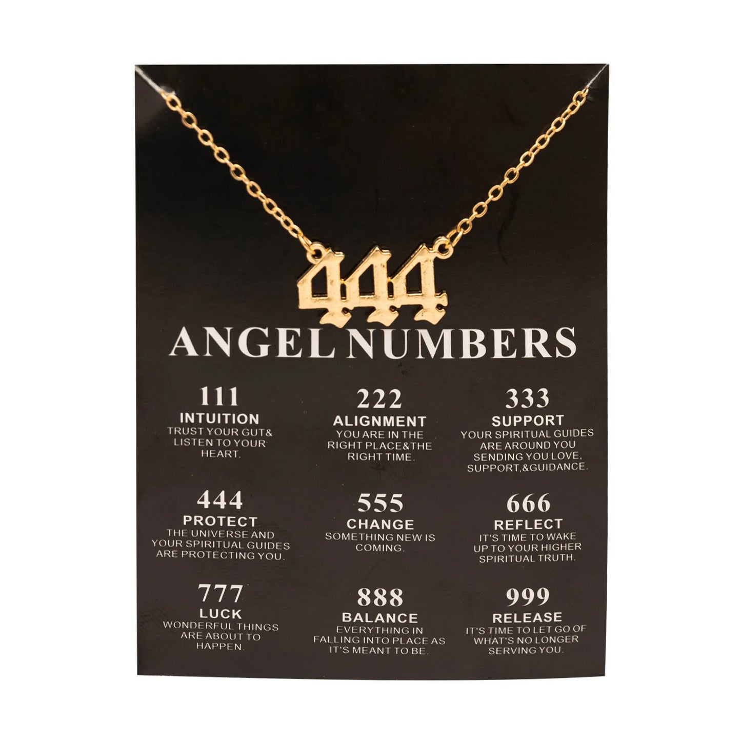 New Trendy Fashion Alloy Gold Color Lucky Angel Numbers Wish 777 Pendant Necklace for Women Girl Gift Birthday Jewelry Dropship