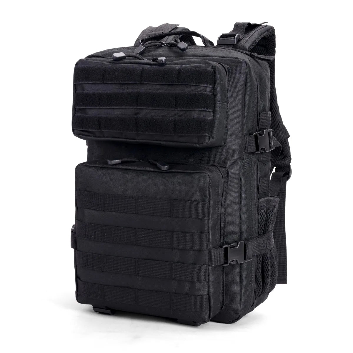 24L Molle Tactical Backpack for Men Women Wear Resistant Shoulder Daypack Gear Storage Bag for School Short Distance Travel Hiking Camping Fishing Cycling Daily Commute Sports