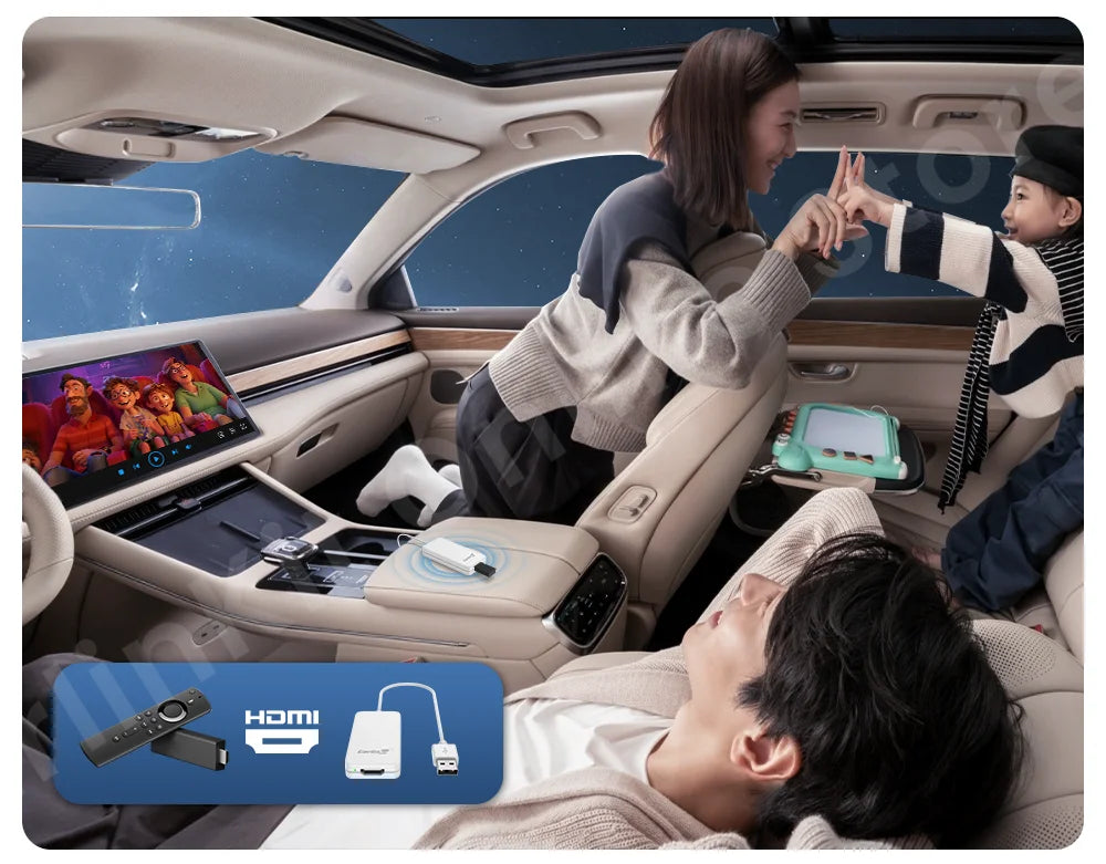 Carlinkit HD2CP Carplay to HDMI Adapter Work for Wired Carplay Xbox Switch Tv Stick Laptop Screen Mirroring Adapter Tv Box