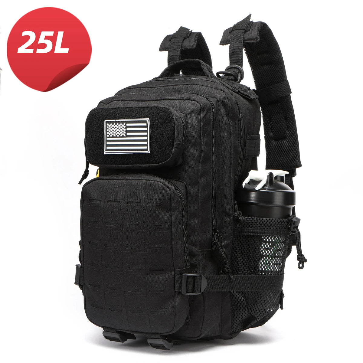 50L Waterproof Outdoor Tactical Rucksack Backpack for Trekking, Fishing,  Hunting , GYM Approved as a Carry-On Up to 17'' Laptop