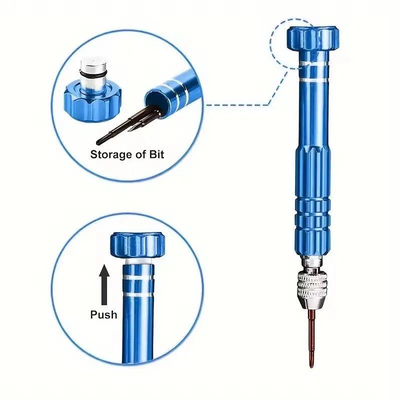 Watch Repair Tool Kit Watch Link Pin Remover Shell Opener Spring Bar Remover Clock Battery Replacement Strap Needle Set Accessor