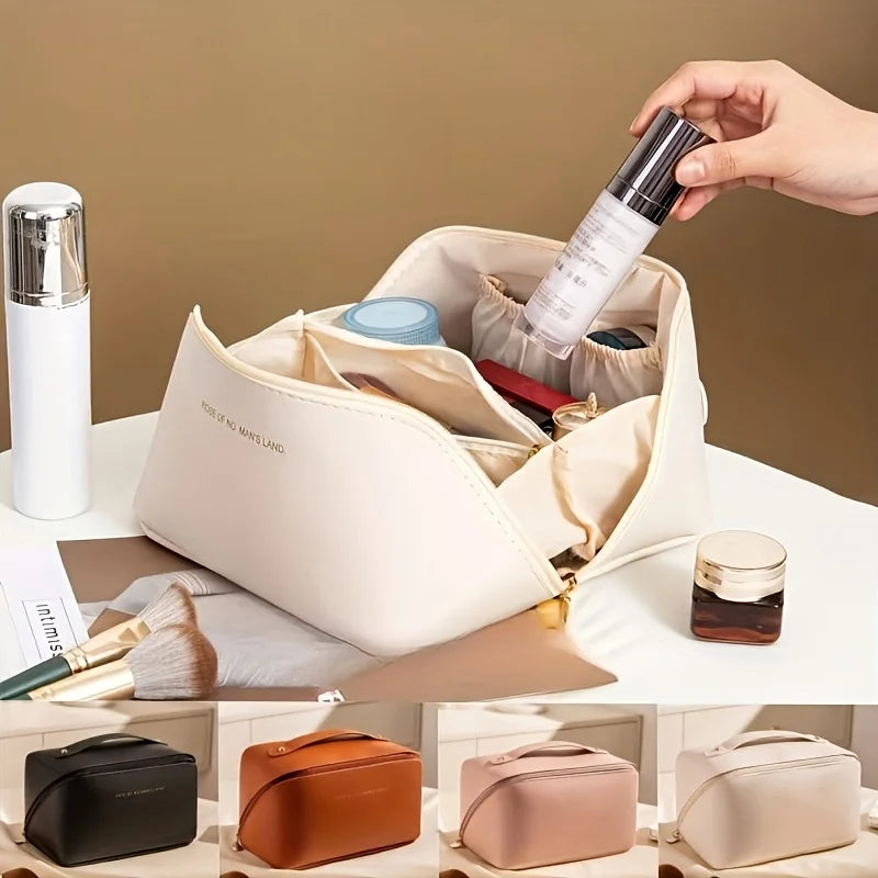 Makeup Organizer Female Toiletry Kit Bag Make Up Case Storage Pouch Luxury Lady Box, Cosmetic Bag, Organizer Bag For Travel Zip