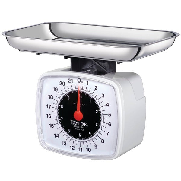 Taylor Precision Products 3880 Kitchen & Food Scale, 22 lbs - American Smart