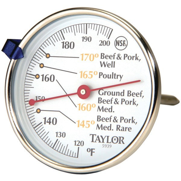 Taylor Precision Products 5939N Meat Dial Thermometer - American Smart