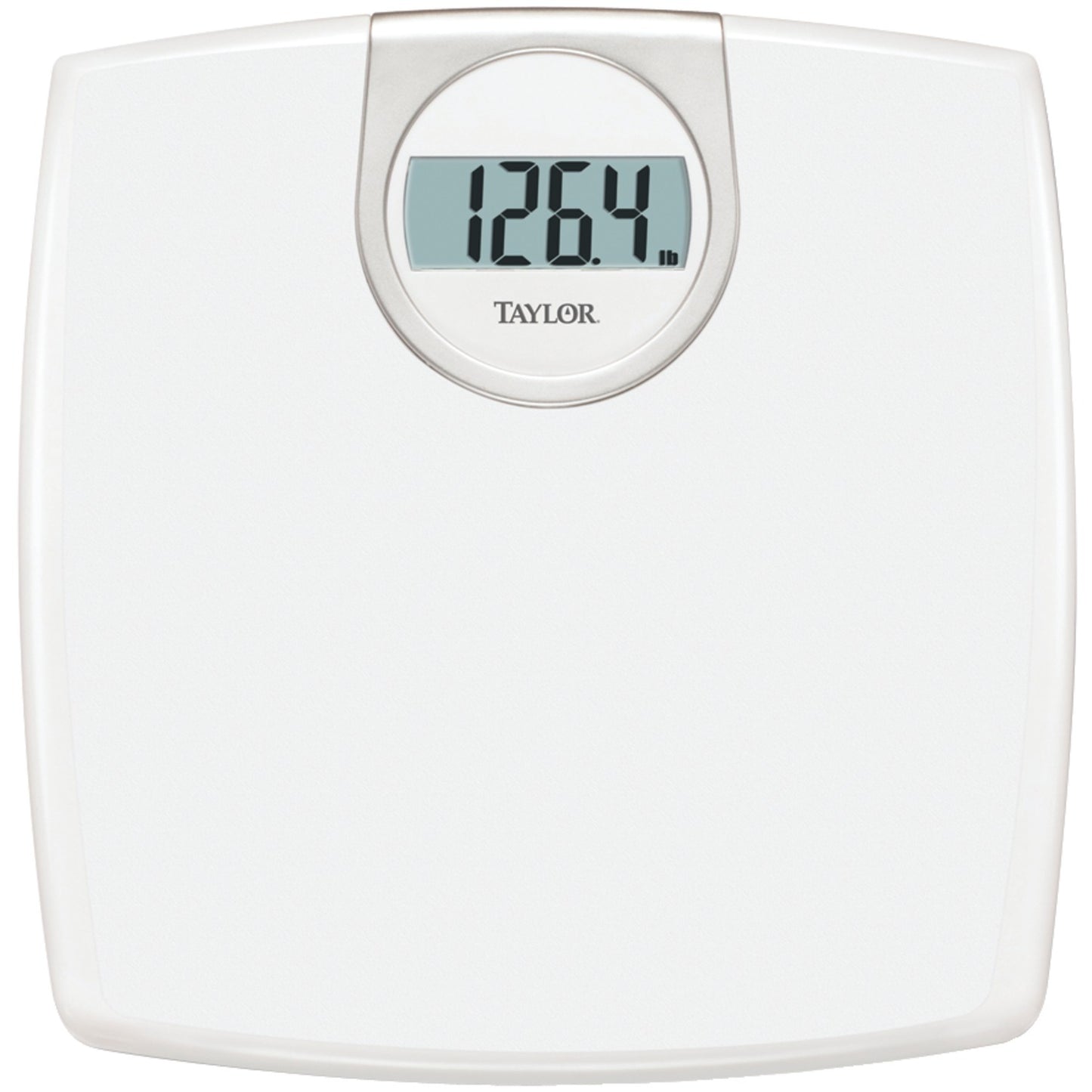 Taylor Precision Products 702940133 LCD Readout 330-lb Capacity White Bathroom Scale - American Smart
