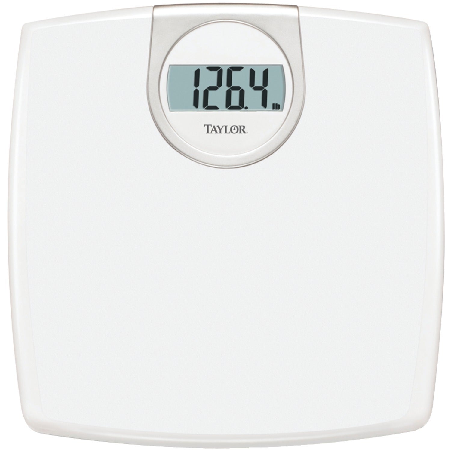 Taylor Precision Products 702940133 LCD Readout 330-lb Capacity White Bathroom Scale - American Smart