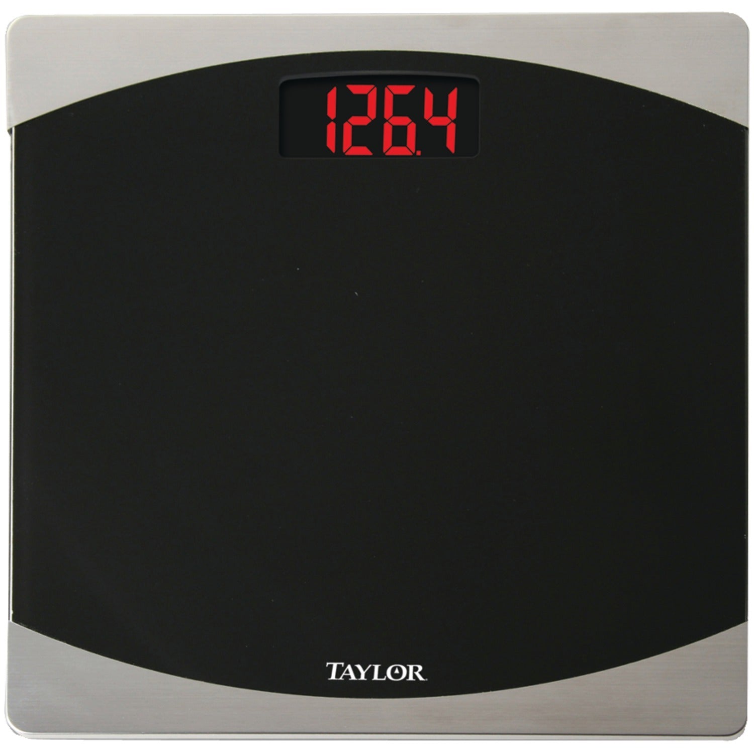 Taylor Precision Products 75624072 12-Inch x 12-Inch 400-lb Capacity Bathroom Scale - American Smart