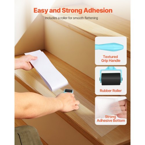 Anti-Slip Tape, 30 FT x 4 inch Transparent Non-Slip Grip Tape for Indoor & Outdoor Use, Ultra-Clear Non Skid Traction Treads for Bathrooms Boats Stairs Pools, Safe & Comfortable for Bare Feet - American Smart
