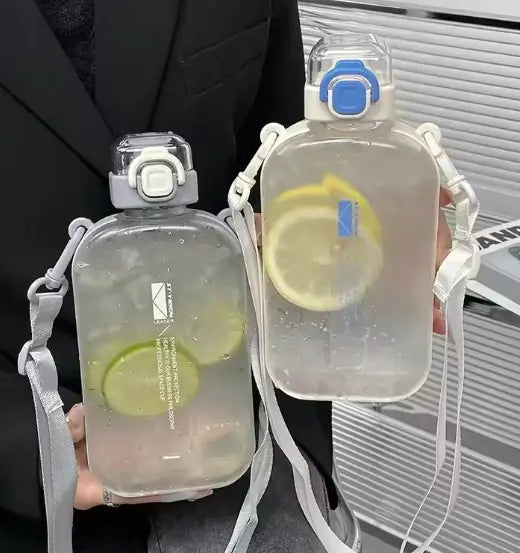 Large Capacity Sports Kettle with Lanyard