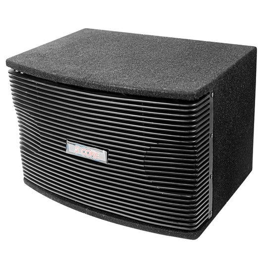 5Core 8 Inch Car Subwoofer Box Black 800W Peak 8 Ohm Vented Trunk Speaker Sub Woofer-0