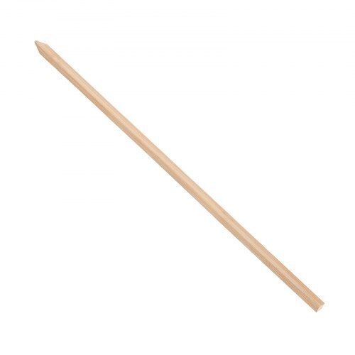 Wooden Garden Stakes, 25 Pcs 48x0.75x0.75 in Survey Grading Stakes, Garden Ground Stake with Sharp Point, Fir Wood Plant Support Stake, Sign Posts for Silt Fence Backyard Boundaries Baselines - American Smart
