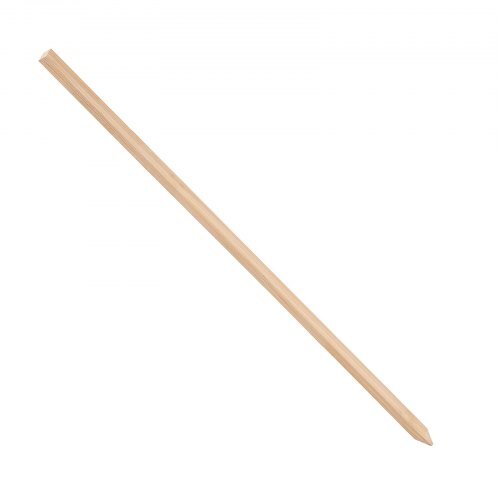 Wooden Garden Stakes, 25 Pcs 48x0.75x0.75 in Survey Grading Stakes, Garden Ground Stake with Sharp Point, Fir Wood Plant Support Stake, Sign Posts for Silt Fence Backyard Boundaries Baselines - American Smart