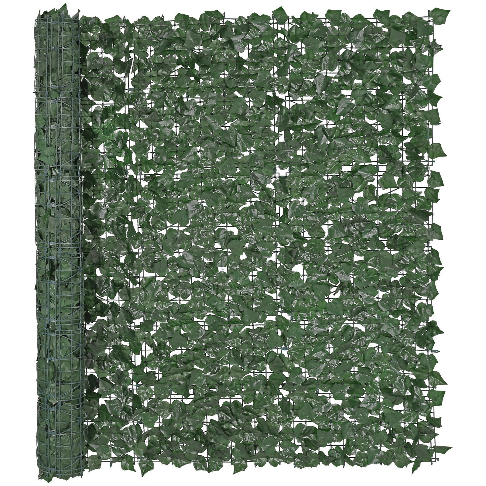 Ivy Privacy Fence, 59 x 98 in Artificial Green Wall Screen, Greenery Ivy Fence with Strengthened Joint, Faux Hedges Vine Leaf Decoration for Outdoor Garden, Yard, Balcony, Patio Decor - American Smart