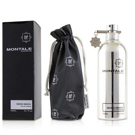 Montale Paris Mango Manga unisex Eau De Parfum bottle with a sleek design and vibrant label.