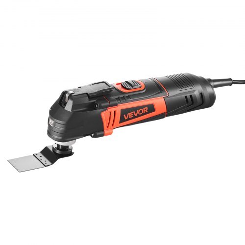 Multitool Oscillating Tool, 4Amps Electric Oscillating Multi Tool Corded with 6 Variable Speeds 7000 - 19000 OPM, 3.2? Oscillating Angle, 13PCS Saw Accessories, LED Work Light & Tool Bag - American Smart