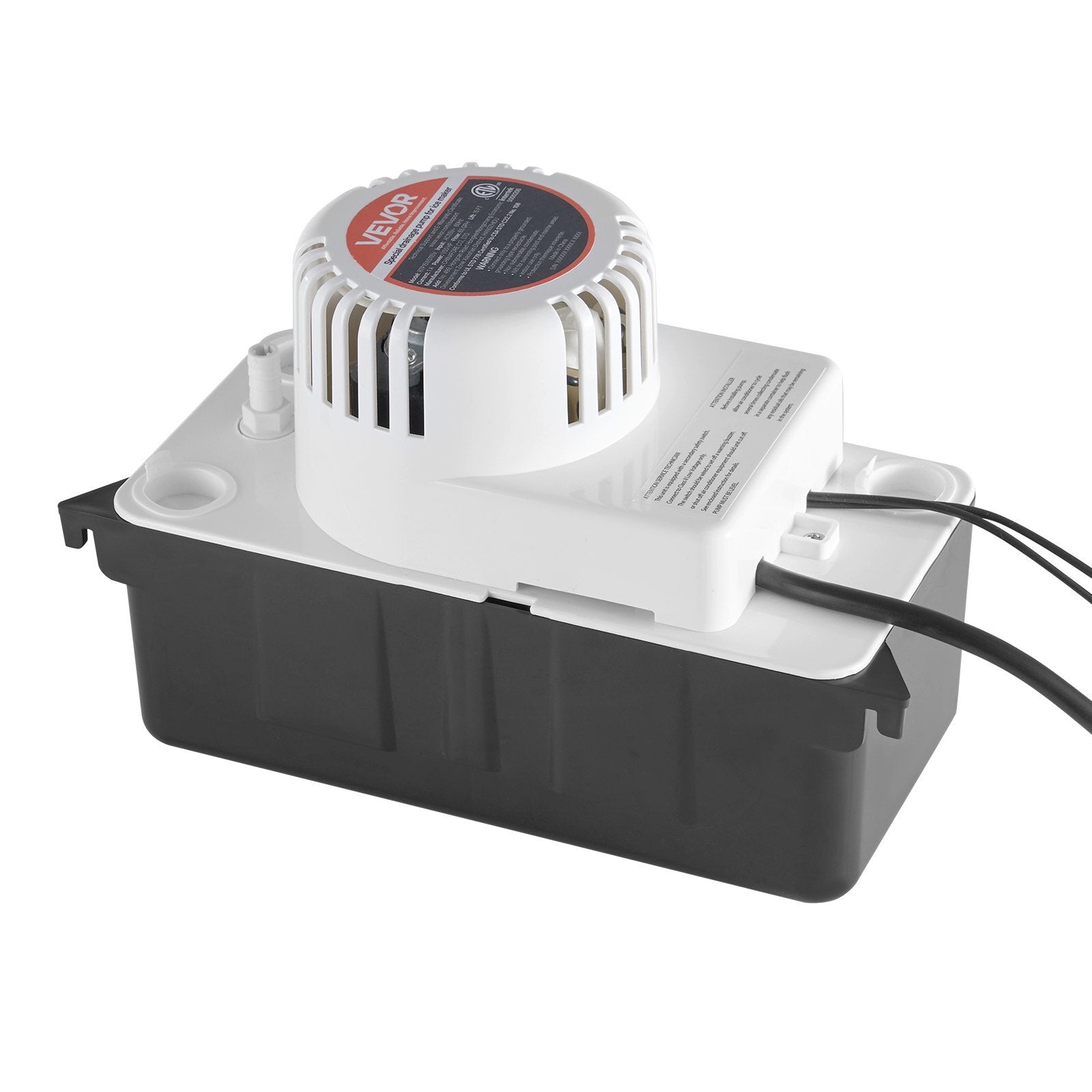Condensate Removal Pump, 1/50 HP, 65 GPH, 15 ft Lift, 1/2 Gal Tank Automatic AC Condensation Pump with Float Switch & 20 ft Hose for Air Conditioner, Dehumidifier, Furnace, Ice Maker Water Drain - American Smart