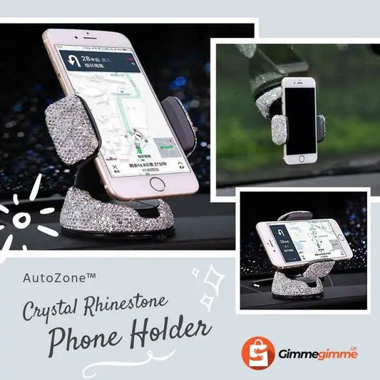 Crystal Car Phone Holder