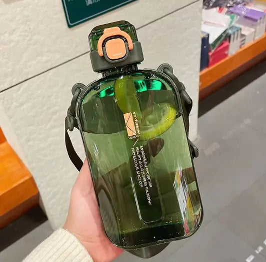 Large Capacity Sports Kettle with Lanyard