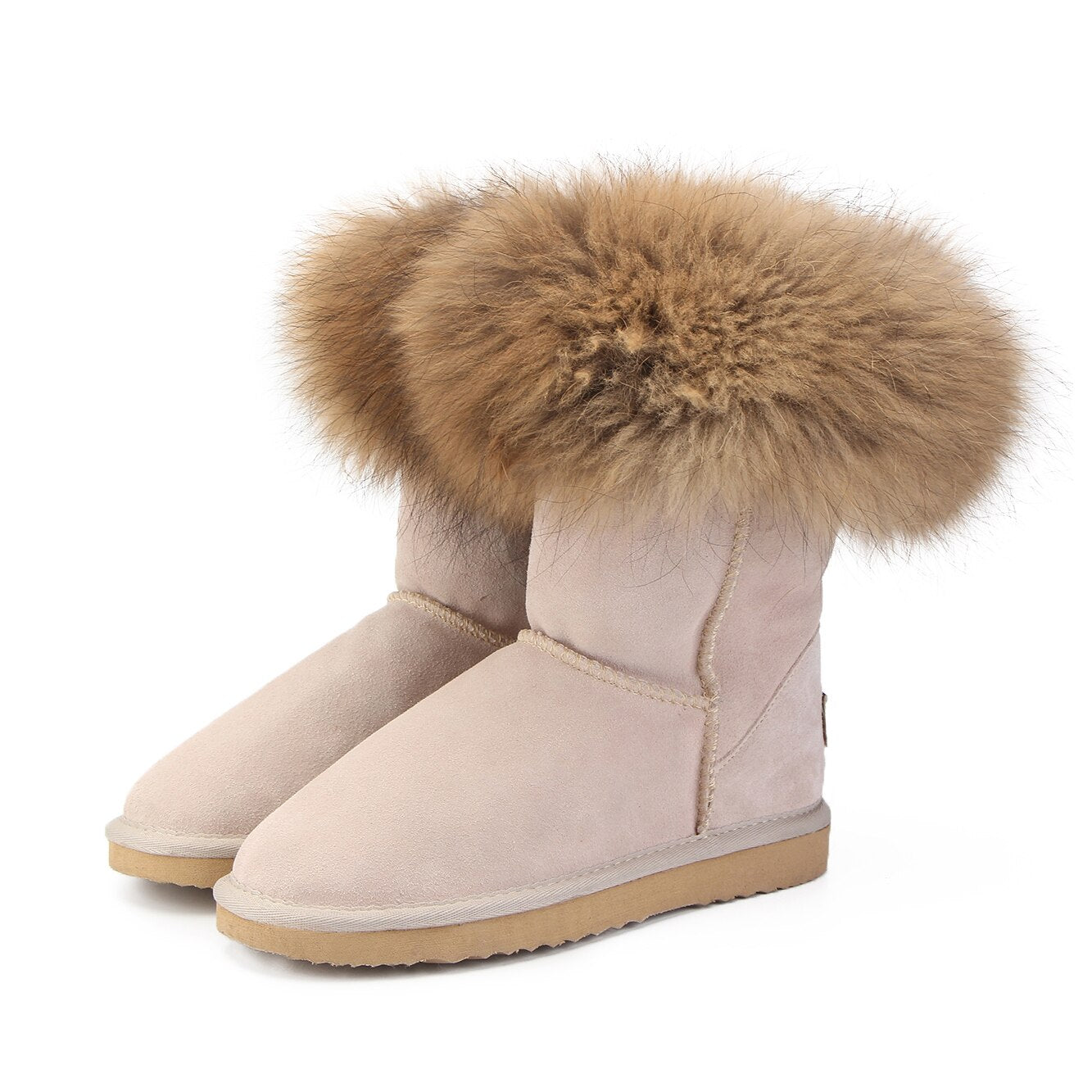 womens-fox-fur-snow-boots