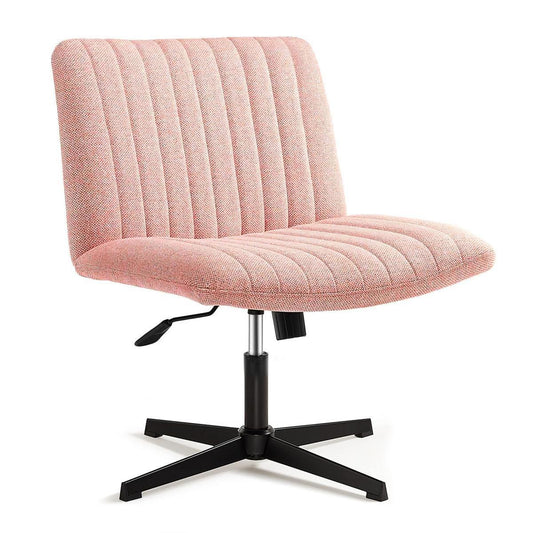 No wheels Viral Criss Cross Chair Plus Size Armless Swivel Home Office Chair Sit Cross-legged Desk Chair New Year Gift Birthday