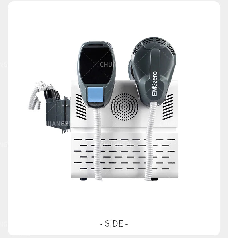 American Smart EMSzero RF EMS Sculpt Machine with 6500W for body slimming, fat removal, and muscle stimulation in salon settings.