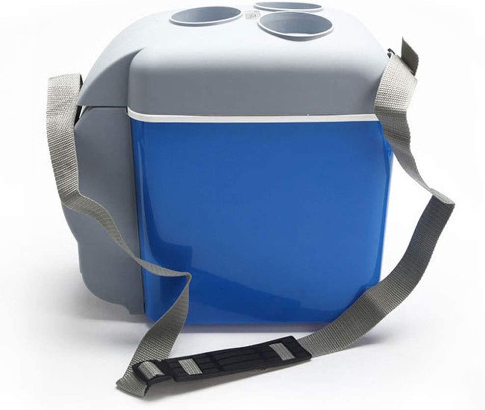 American Smart 7.5L portable car refrigerator and warmer for travel, food, and beverage cooling and warming in a compact design.