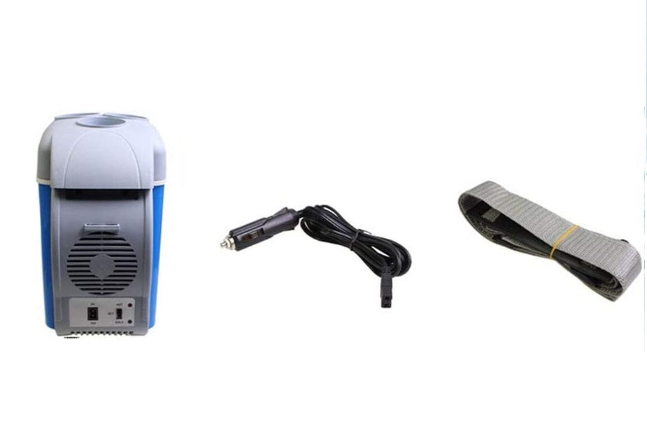 American Smart 7.5L portable car refrigerator and warmer for travel, food, and beverage cooling and warming, 12V consumer electronics.