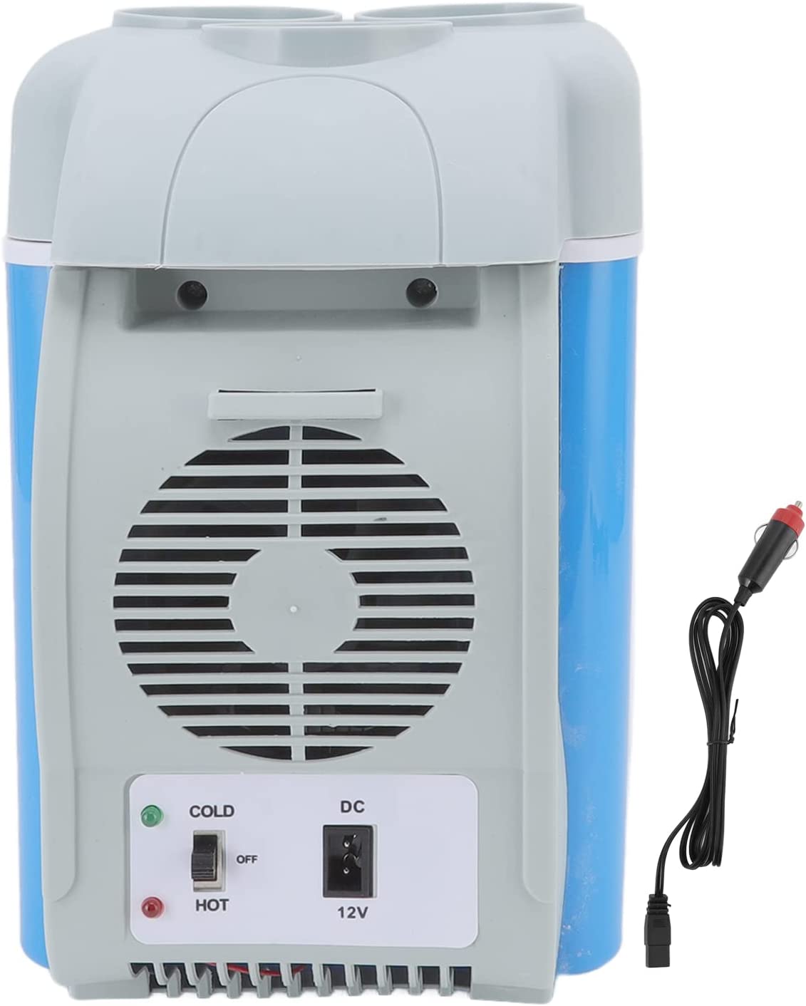 American Smart 7.5L portable car refrigerator and warmer, 12V travel cooler for food and beverages, compact travel food saver