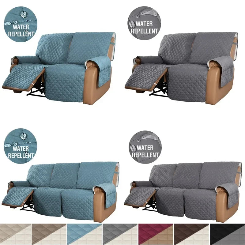 Water-repellent American Smart EP recliner sofa cover on a lazy boy armchair, protecting against pets and kids.