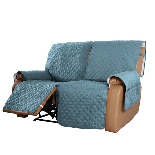 Water repellent recliner sofa cover by American Smart, designed for 1-3 seater couches with pet and kid protection, relaxing slipcover.