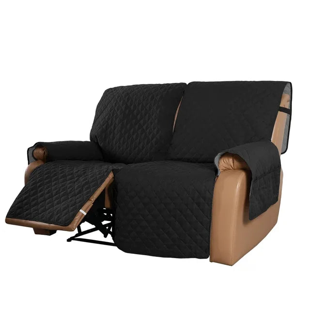 American Smart EP water-repellent 3-seater recliner sofa cover with armchair slipcover, suitable for pets and kids, protects your couch.