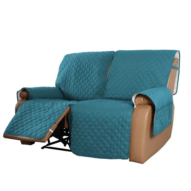 Water-repellent recliner sofa cover by American Smart, featuring pet and kid-friendly design for 1-3 seater lazy boy armchair protection.