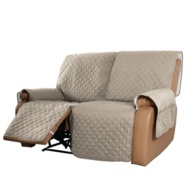 Water-repellent recliner sofa cover by American Smart, designed for 1-3 seat couches, pet and kid-friendly, with armchair slipcover features.