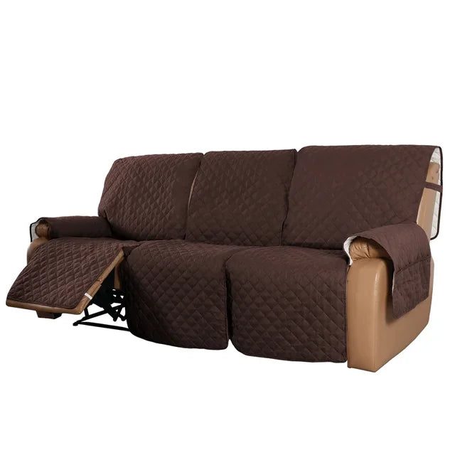 Water-repellent American Smart EP recliner sofa cover for 1-3 seat couches, protects against pet hair and spills, fits lazy boy armchairs.
