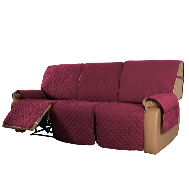 Water-repellent American Smart EP recliner sofa cover for 1-3 seater couches, protect against pets and spills.