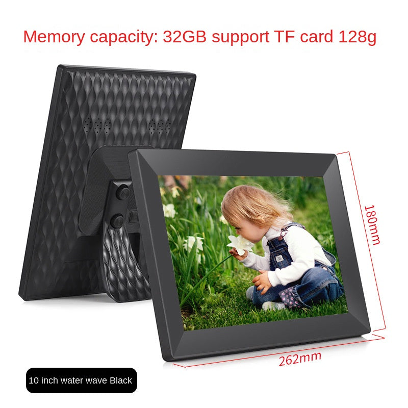 Digital Photo Frame 8 10  Inch WiFi Touch Screen APP Cloud Photo Frame with 32GB Storage - American Smart