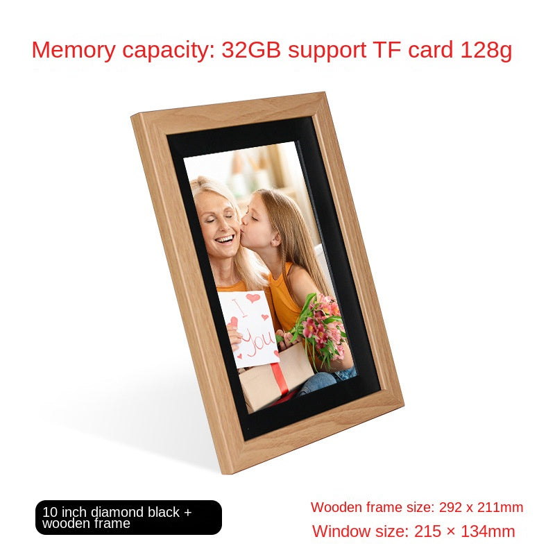 Digital Photo Frame 8 10  Inch WiFi Touch Screen APP Cloud Photo Frame with 32GB Storage - American Smart