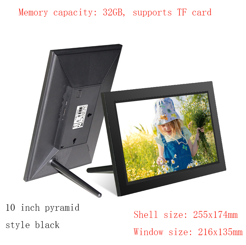 Digital Photo Frame 8 10  Inch WiFi Touch Screen APP Cloud Photo Frame with 32GB Storage - American Smart