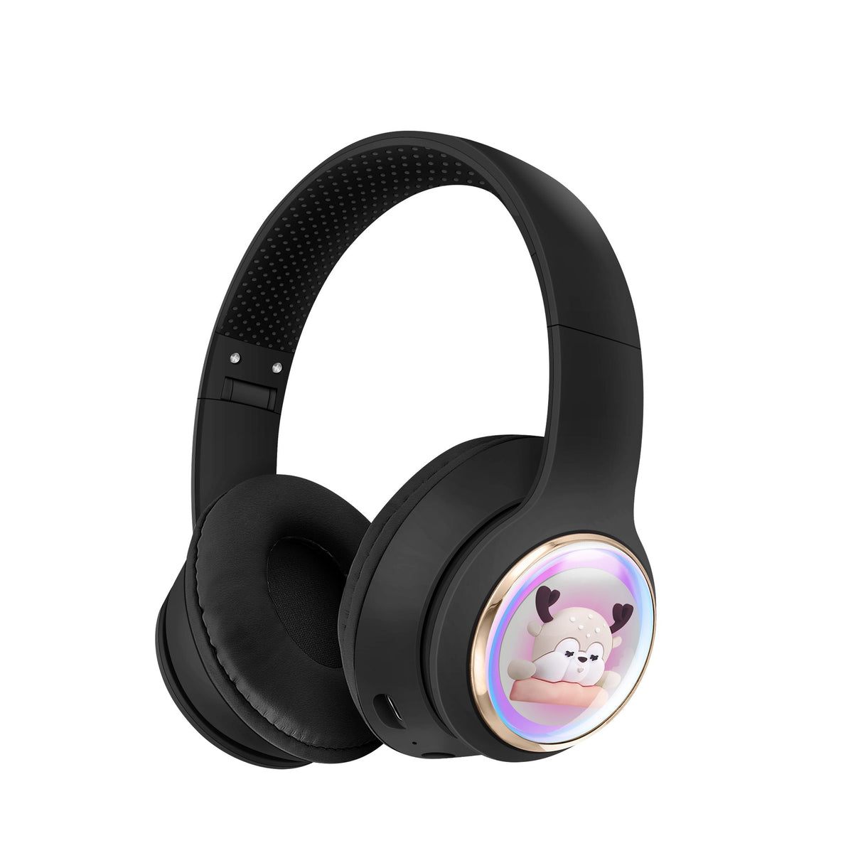 AKZ-56 Earphones Space Cabin Cute Cartoon Pet Bluetooth Headwear Large Battery Earphones Foldable Earphones - American Smart