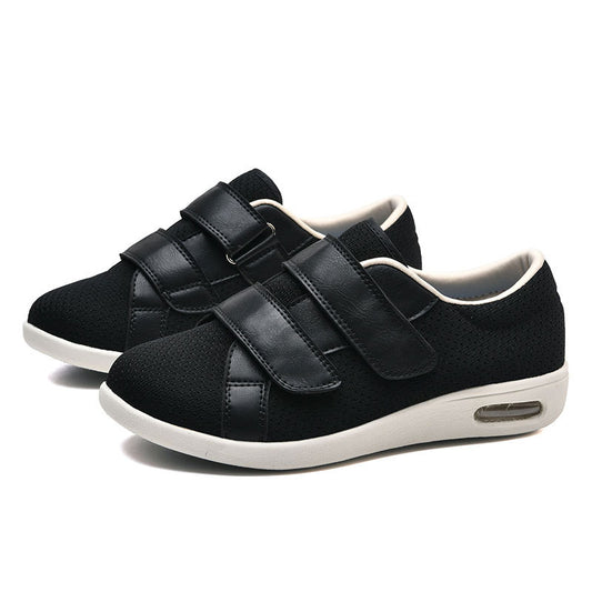 Comfortable autumn elderly women's walking shoes by American Smart - EP, with adjustable straps for middle-aged and senior women.