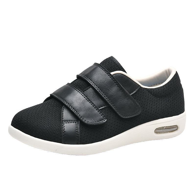 Comfortable autumn elderly women's shoes by American Smart - EP, walking and leisure shoes with adjustable fit for middle-aged and senior women.
