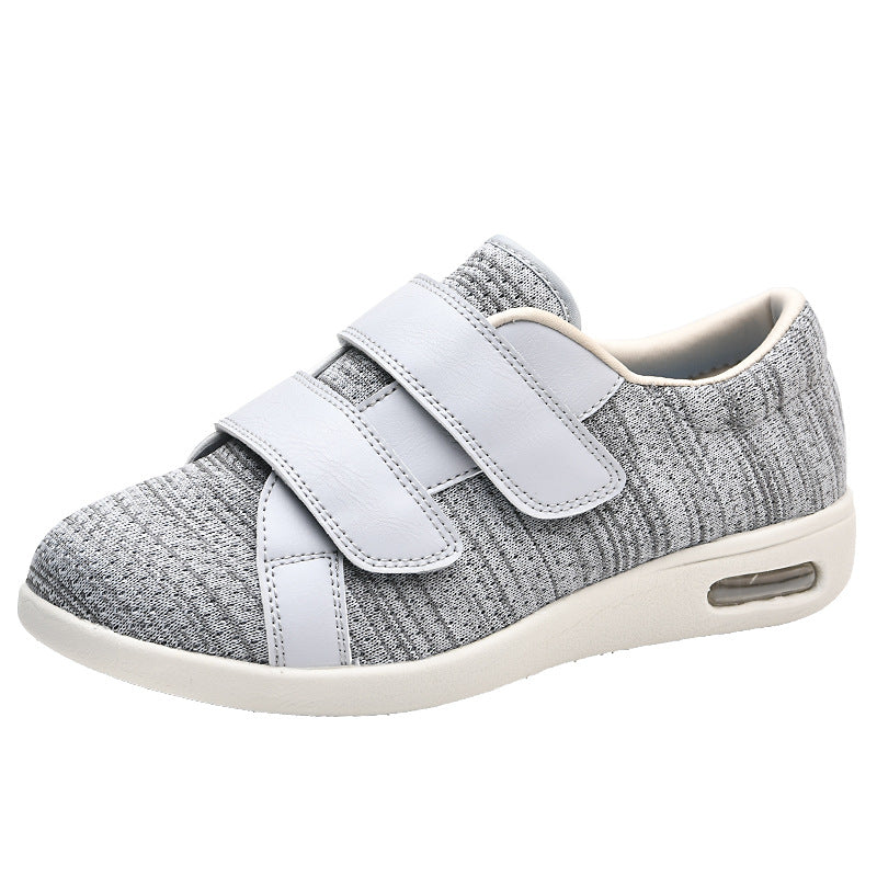 Autumn elderly women's walking shoes by American Smart - EP, adjustable slip-on shoes for middle-aged and senior women.