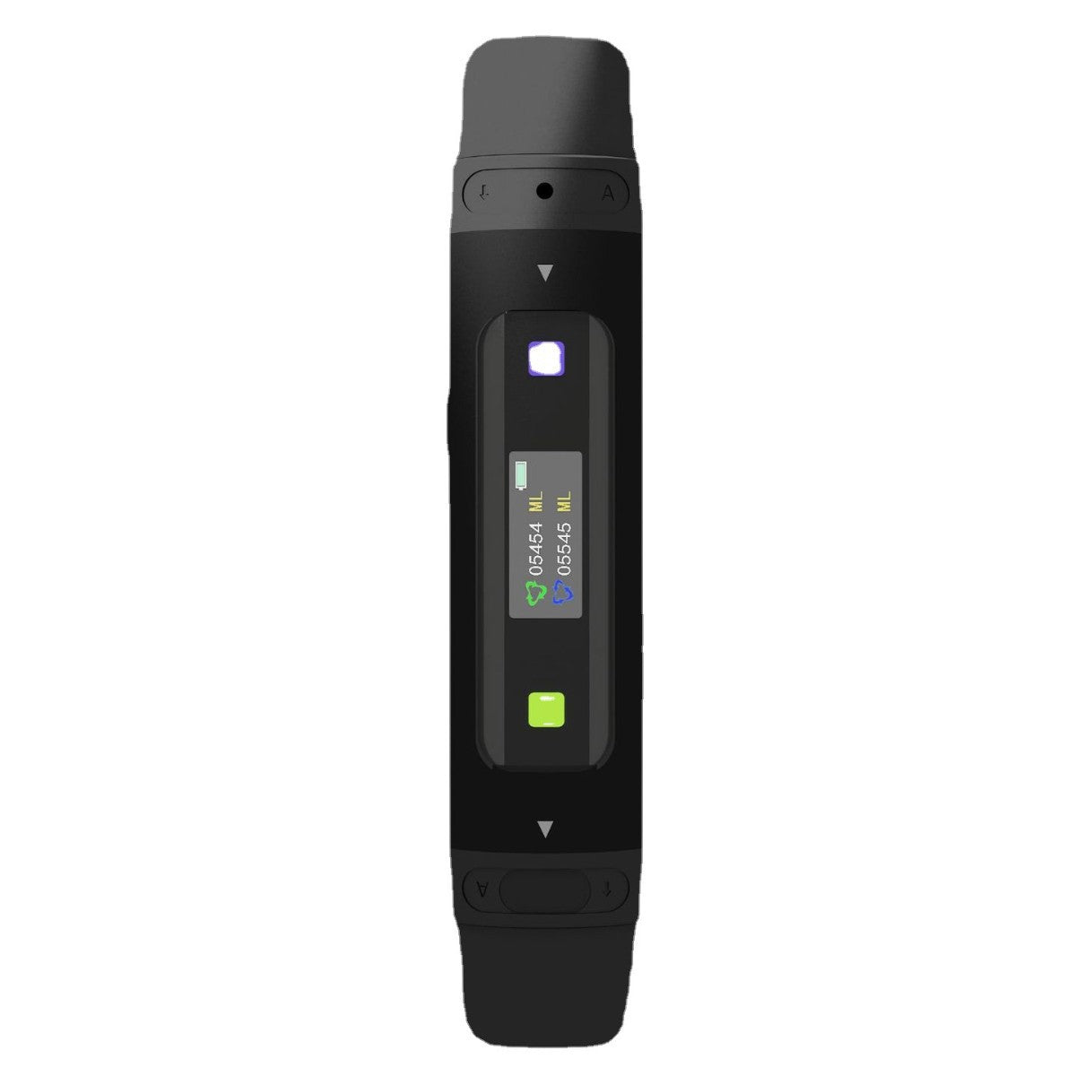 Abdominal breathing trainer lung capacity data detector - American Smart