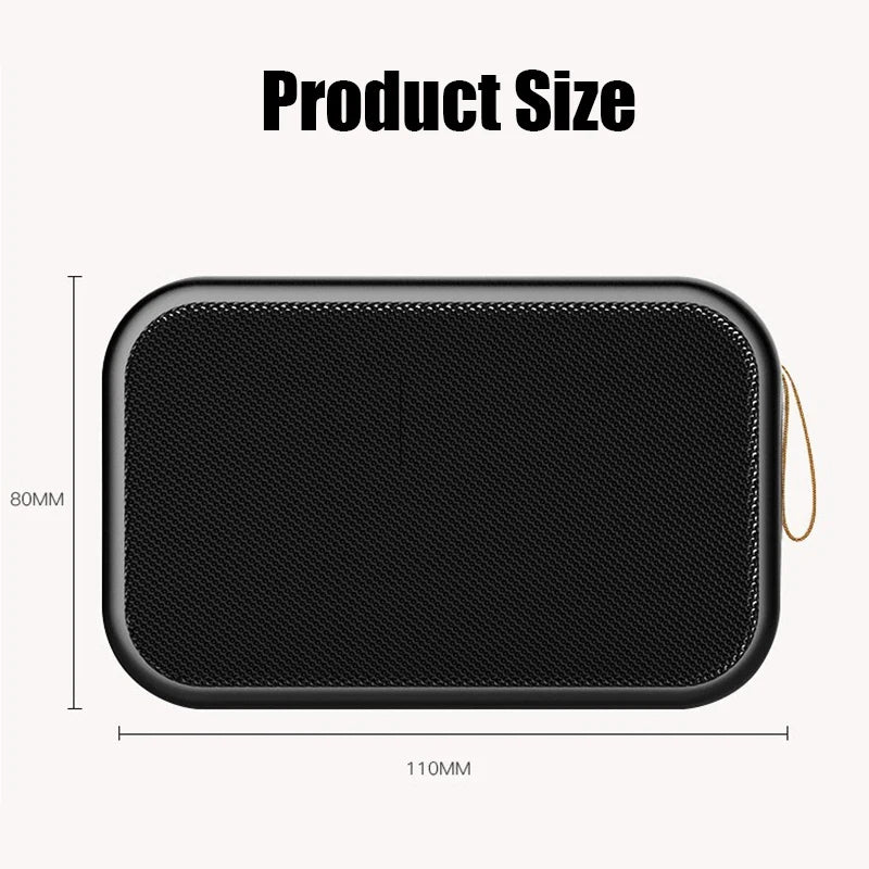 Bluetooth Speakers Portable Outdoor Oxford Loudspeaker Wireless Column 3D Stereo Music Player Surround Hifi Sound Box - American Smart