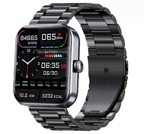 American Smart EP F57L sports wristband with heart rate, blood pressure, body temperature monitoring, and Bluetooth smart watch features.