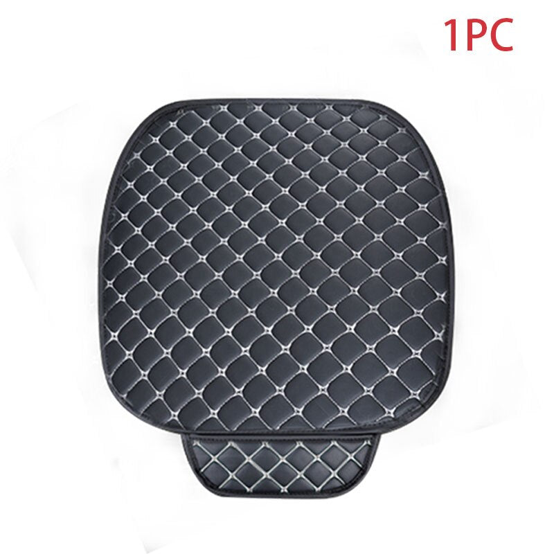 Universal leather car seat cover set by American Smart with cushioning and protection for auto seats and interior accessories.