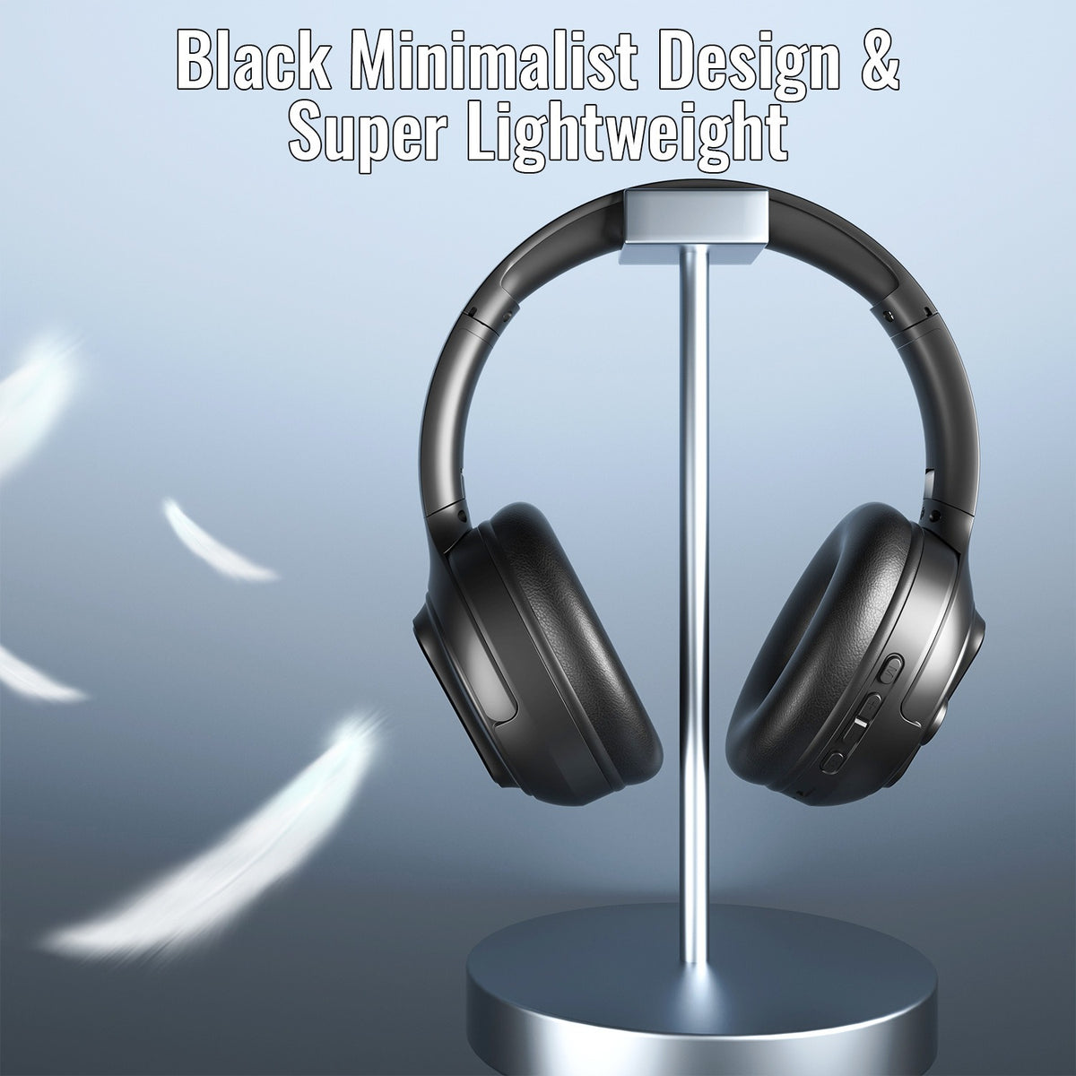 American Smart EP head-mounted Bluetooth earphones with foldable design and portable power bank, featuring Type-C interface.