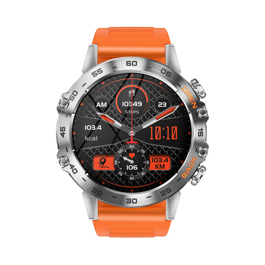 American Smart K52 Bluetooth Call Smart Watch with heart rate, blood oxygen, outdoor features, and sports tracking functionality.