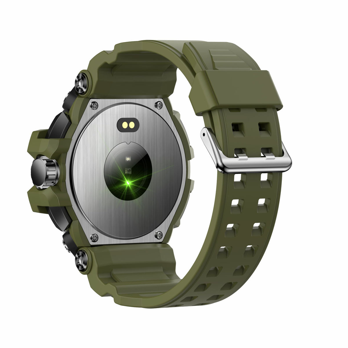 American Smart LC16 smartwatch with Bluetooth calls, outdoor design, three-defense features, and heart rate monitoring.