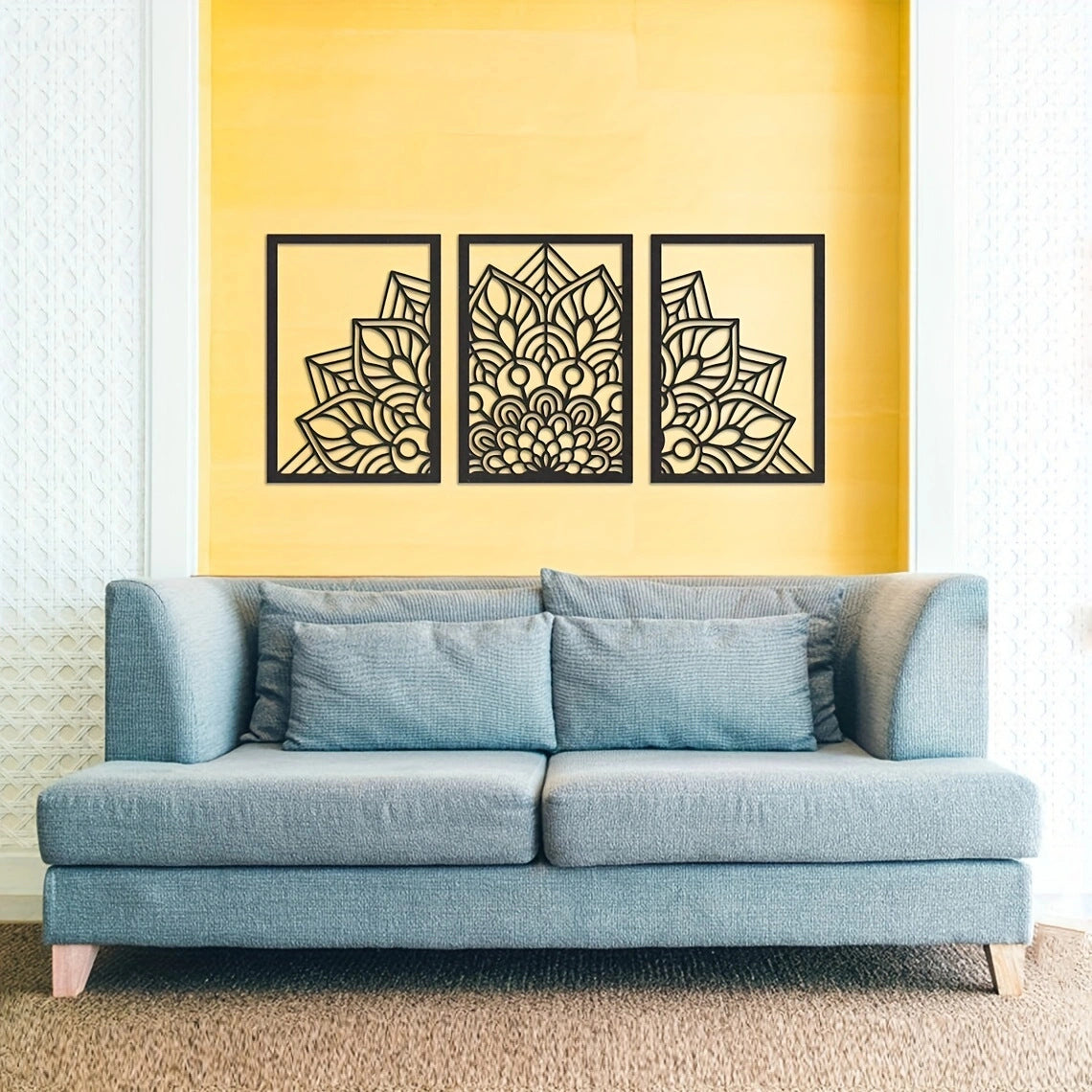 Metal flying geese silhouette wall art by American Smart, decorative iron wall hanging with artistic flying goose design.